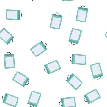 Pattern document id card cartoon vector イラスト素材