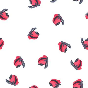 Pattern dough tortilla press cartoon vector Stock Illustration