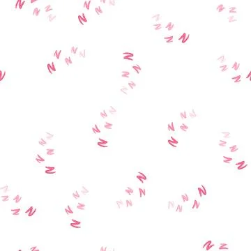Pattern doze sleep zzz cartoon vector イラスト素材