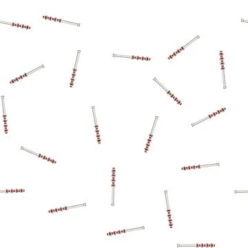 Pattern draft industrial chimney cartoon vector Stock Illustration