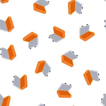 Pattern drawers craft organizer cartoon vector イラスト素材