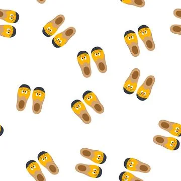 Pattern drawing toddler socks cartoon vector イラスト素材