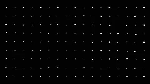 Pattern from drawn points color Stock Footage 132830882