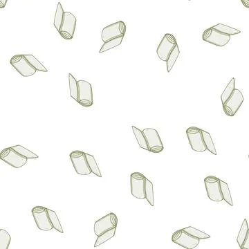 Pattern dressing gauze roll cartoon vector Stock Illustration