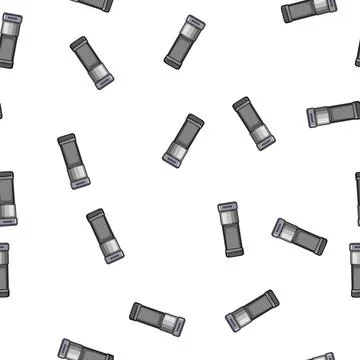 Pattern drink capsule coffee maker cartoon vector Stock Illustration