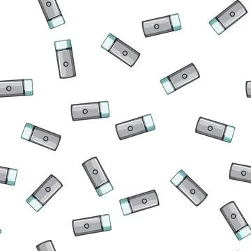 Pattern drink coffee grinder electric cartoon vector イラスト素材