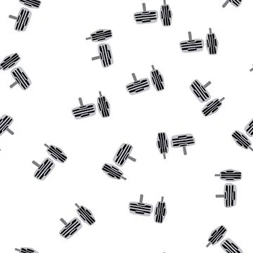 Pattern driving a car showing accelerator and brake pedals Stock Illustration