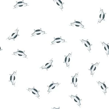 Pattern drone quadcopter cartoon vector 스톡 일러스트
