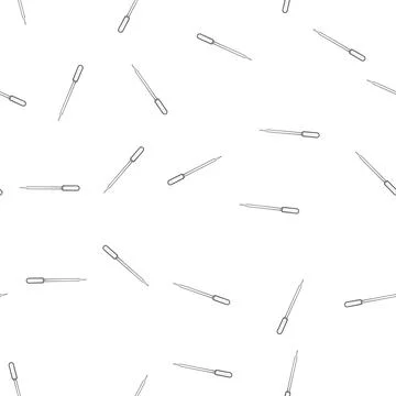 Pattern drop pipette cartoon vector Stockillustratie