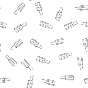 Pattern Dropper bottle packaging for serum or cosmetic liquid Stock Illustration