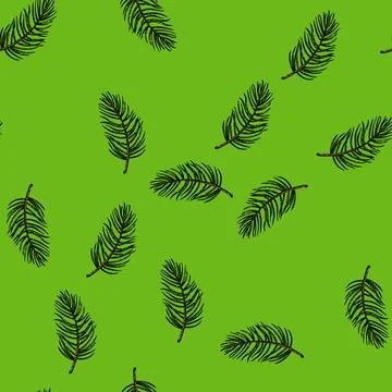 Pattern dry pine nut sketch hand drawn Stock Illustration