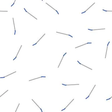 Pattern durable stainless steel straw cartoon vector Stock Illustration