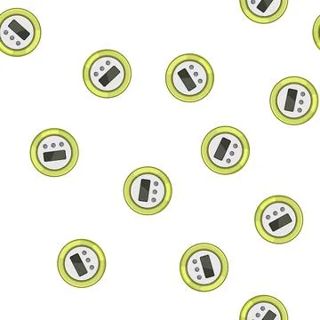 Pattern duration shower timer cartoon vector イラスト素材