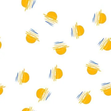 Pattern dusk sunset cartoon vector 库存插图