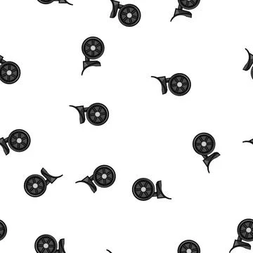 Pattern duty luggage wheels cartoon vector Stock Illustration