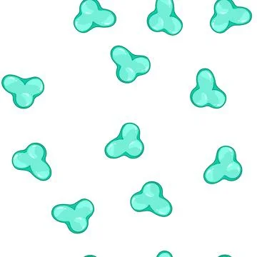 Pattern dynamic colorful liquid shapes cartoon vector イラスト素材