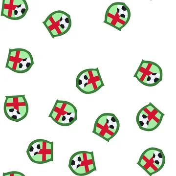Pattern eagle soccer emblem cartoon vector Stock Illustration