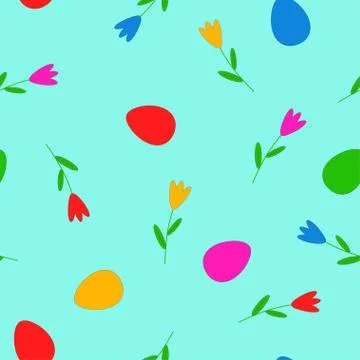 Pattern Easter Stock Illustration