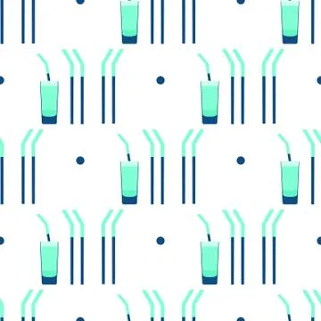 Pattern Eco friendly Zero waste Reusable product Illustrazione stock