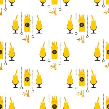 Pattern Eco friendly Zero waste Reusable product 스톡 일러스트