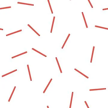Pattern eco stainless steel straw cartoon vector Stock Illustration