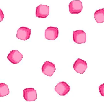 Pattern ecofriendly ice cubes reusable cartoon vector Illustrazione stock