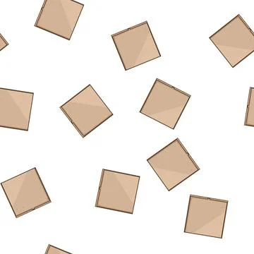 Pattern ecofriendly pizza box cartoon vector 스톡 일러스트