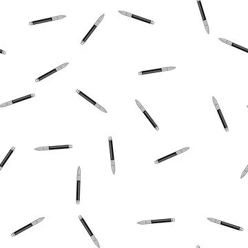 Pattern education interactive whiteboard pen cartoon vector Stockillustratie