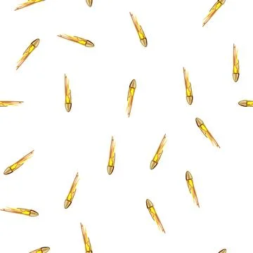 Pattern effect bullet flying cartoon vector 库存插图