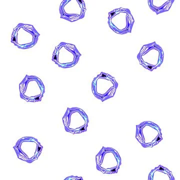 Pattern effect electric orb cartoon vector イラスト素材