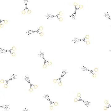 Pattern effect light ring cartoon vector Stock Illustration