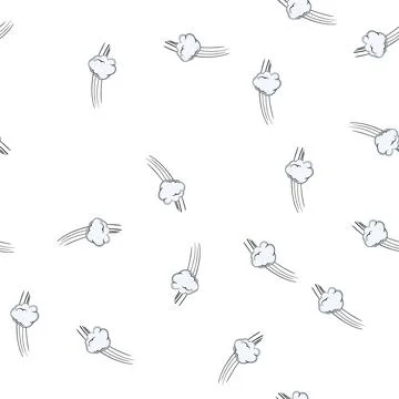 Pattern effect speed comic cartoon vector Illustrazione stock