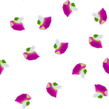 Pattern effective makeup remover wipes cartoon vector 库存插图