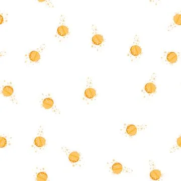 Pattern effervescent tablet dissolving in liquid creating active bubbles Stockillustratie