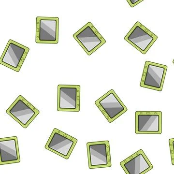 Pattern efficiency shower timer cartoon vector 库存插图
