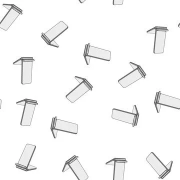 Pattern efficient charging stand wireless cartoon vector Stock Illustration