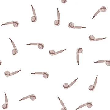 Pattern efficient low flow showerhead cartoon vector Stock Illustration