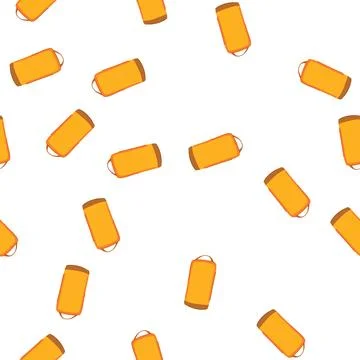 Pattern efficient packing cube cartoon vector Stock Illustration
