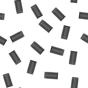 Pattern electric battery backup cartoon vector Stock Illustration