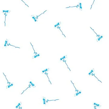 Pattern electric lightning effect cartoon vector Illustrazione stock