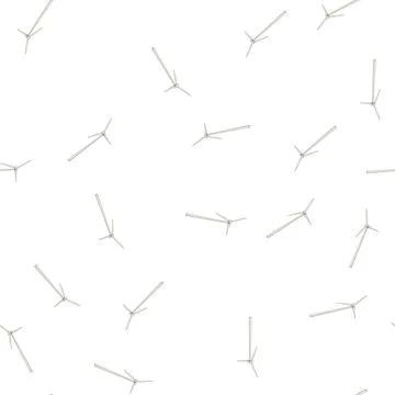 Pattern electric wind turbine cartoon vector Illustrazione stock