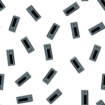 Pattern electronic av receiver cartoon vector Stock Illustration