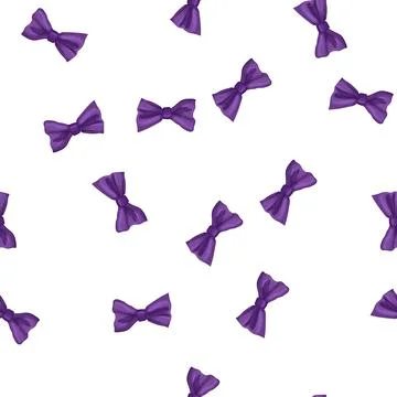 Pattern elegant bow tie cartoon vector Stock Illustration