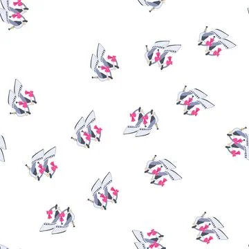 Pattern elegant shoes wedding cartoon vector Illustrazione stock