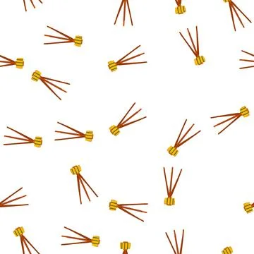 Pattern elegant torchere cartoon vector Illustrazione stock