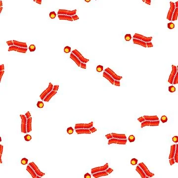 Pattern element chinese firecracker cartoon vector Stock Illustration