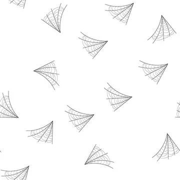 Pattern element cobweb cartoon vector イラスト素材