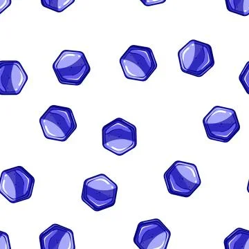 Pattern element glass button cartoon vector 스톡 일러스트