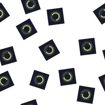 Pattern element hud round frame cartoon vector Stock Illustration