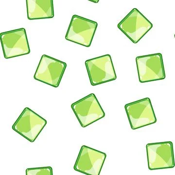 Pattern element square game button cartoon vector Ilustración de archivo
